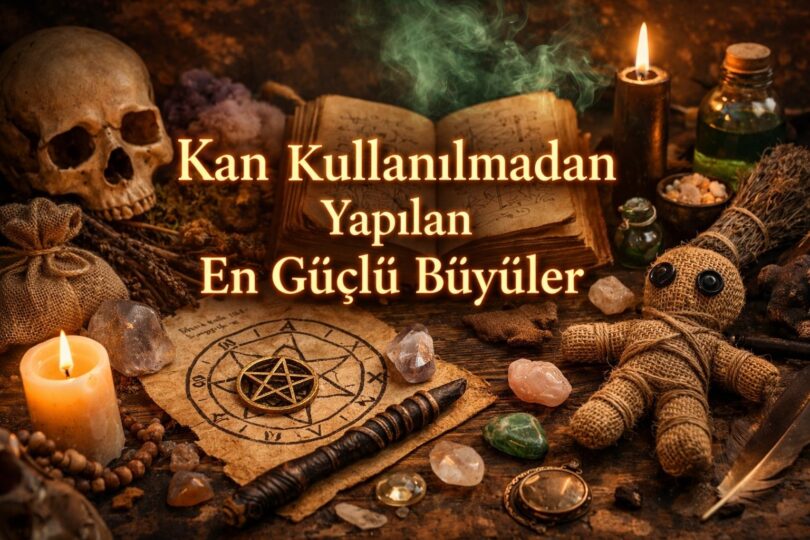 kan kullanılmadan yapılan en güçlü büyüler